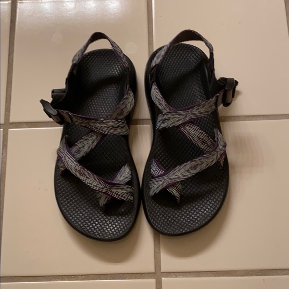 Women’s size 9 gently used Vibram Chacos.